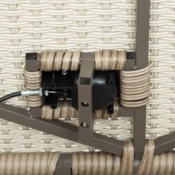 4pc Wicker Adjustable Patio Seating Set With Cushions - Natural/Gray - GODEER 25 4pc Wicker Adjustable Patio Seating Set With Cushions - Natural/Gray - GODEER -VIDAXL Sale Store GUEST f6285fab eebf 41e2 a248 580e71d02e07