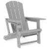 FURNIinspire Patio Accent Chairs Outdoor Folding Chairs Adirondack Chair, Portable Chair With Handles For Beach, Backyard, Gray, 31.4"*29.6"*36.4" -VIDAXL Sale Store GUEST f64b8deb 9dac 4783 bae7 f0e25a6eff23