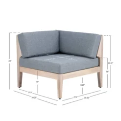 Summerlyn Corner Chair - Linon -VIDAXL Sale Store GUEST f7a99e8d 9e99 472e 982d 3e975c770e6e
