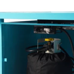 32" Square Aluminum 37000 BTUs Propane Fire Table With 2 Covers - Blue - Oakland Living -VIDAXL Sale Store GUEST f9dbfa30 d0ae 43af ac3d dcd3a8ee4386