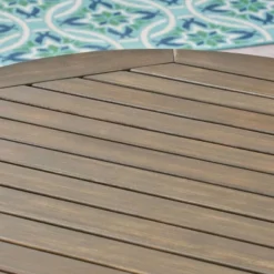 Bruna 3pc Wood & Wicker Bistro Set - Gray/Gray - Christopher Knight Home -VIDAXL Sale Store GUEST fab79ce8 bf08 41bd 8a44 ed2fa67fc5b1