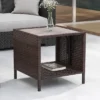 Sonkuki Outdoor Patio Furniture, Square PE Rattan Wicker Side Table With Storage Shelf 15 Sonkuki Outdoor Patio Furniture, Square PE Rattan Wicker Side Table With Storage Shelf -VIDAXL Sale Store GUEST fb51d50e a734 4464 ad67 66f422564f4f