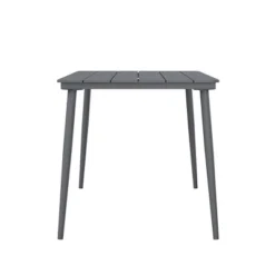 Novogratz April Steel Rectangular Indoor/Outdoor Dining Table -VIDAXL Sale Store GUEST fc1fef9d d479 4726 8555 c020e3237513