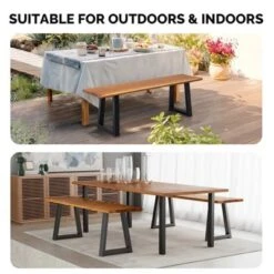 Karl Home | Patio Poplar Wooden Bench -VIDAXL Sale Store GUEST fce4557f 6740 4868 81a5 054577ecfeb8