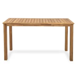 Christopher Knight Home Perla Outdoor Acacia Wood Rectangular Bar Table With Slatted Top -VIDAXL Sale Store GUEST fdd2f24a fbf3 400b bbd6 df503fd43a6d