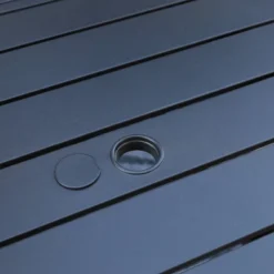 Captiva Designs 9pc Outdoor Dining Rectangle Steel Table And Thick Cushion Swivel Wicker Chairs -VIDAXL Sale Store GUEST ffbaca9a dbcb 49f3 9617 e6d79956e96a